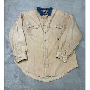 Tommy Hilfiger Corduroy Button-Front Shirt